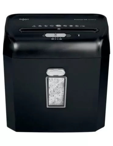 Distrugator manual documente rexel promax qs  rex823   8 coli p4 cross-cut (tip confeti) cos  23 litri negru 2104583eu (inclu Re