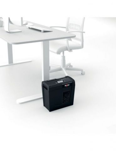 Distrugator manual documente rexel secure   x6   6 coli p4 cross-cut (tip confeti) cos  10 litri negru 2020122eu (include tv  Re