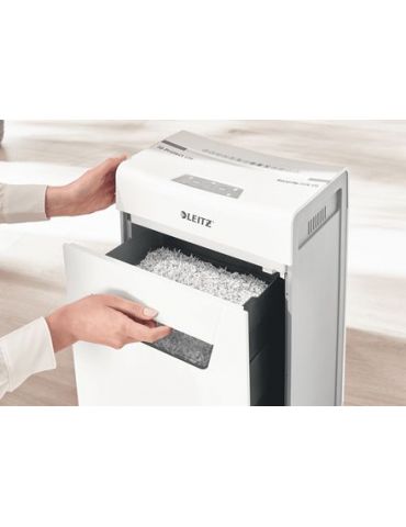 Leitz 80950000 tocătoare de hârtie Distrugere prin tăiere micro Gri, Alb Leitz - 8