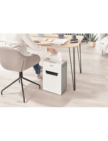Leitz 80950000 tocătoare de hârtie Distrugere prin tăiere micro Gri, Alb Leitz - 9