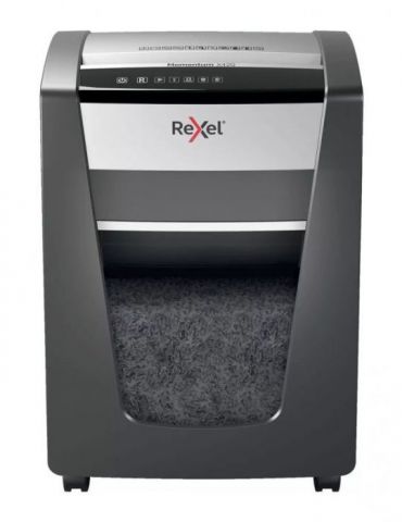 Distrugator manual documente momentum x420 20 coli p4 cross-cut (tip confeti) rexel 2104578eu (include tv 35lei) Rexel - 1 - Tik.ro
