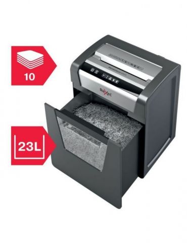Distrugator manual documente momentum m510 10 coli p5 micro-cut (tip particule) rexel 2104575eu (include tv 10lei) Rexel - 1