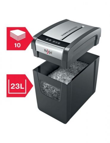 Distrugator manual documente momentum subtire x410-sl 10 coli p4 cross-cut (tip confeti) rexel 2104573eu (include tv 10lei) Rexe