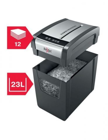 Distrugator manual documente momentum subtire x312-sl 12 coli p3 cross-cut (tip confeti) rexel 2104574eu (include tv 35lei) Rexe