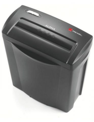 Distrugator manual documente alpha c/c 5 coli p4 cross-cut (tip confeti) rexel 2102023eu (include tv 35lei) Rexel - 1 - Tik.ro