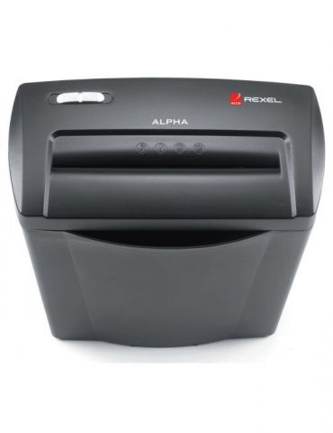 Distrugator manual documente alpha c/c 5 coli p4 cross-cut (tip confeti) rexel 2102023eu (include tv 35lei) Rexel - 1