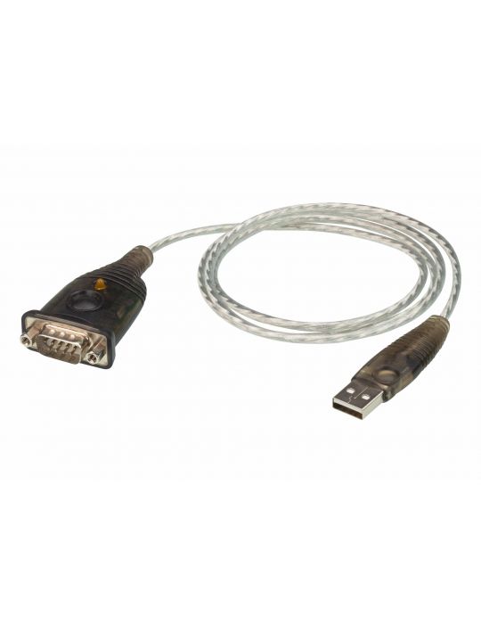 ATEN UC232A1-AT cabluri seriale Negru, Metalic 1 m USB Tip-A DB-9 Aten - 1