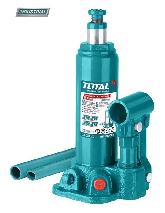 Total - cric hidraulic auto - butelie -  2t (industrial) Total - 1