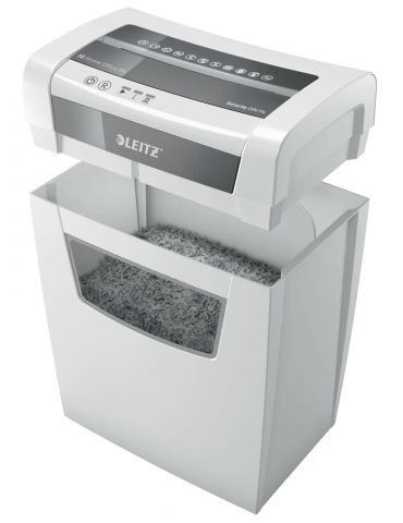 Leitz IQ Home Office P-4 tocătoare de hârtie Tocare foarte fină 22 cm Alb Leitz - 3