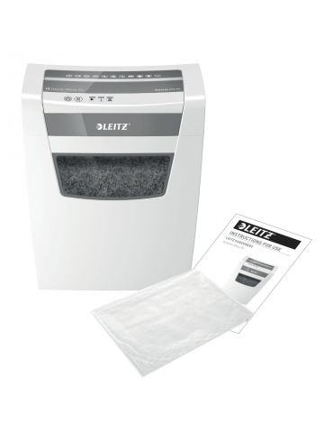 Leitz IQ Home Office P-4 tocătoare de hârtie Tocare foarte fină 22 cm Alb Leitz - 7