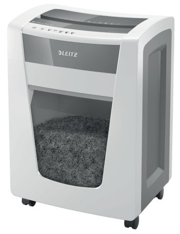 Leitz 80050000 tocătoare de hârtie Distrugere prin tăiere micro 23 cm Alb Leitz - 1 - Tik.ro