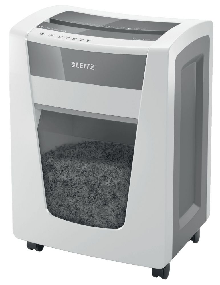 Leitz 80040000 tocătoare de hârtie Distrugere prin tăiere micro 23 cm Alb