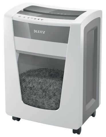 Leitz 80100000 tocătoare de hârtie Distrugere prin tăiere micro 23 cm Alb Leitz - 1 - Tik.ro