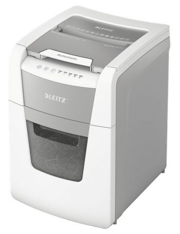 Leitz 80110000 tocătoare de hârtie Distrugere încrucișată 22 cm Gri, Alb Leitz - 1 - Tik.ro
