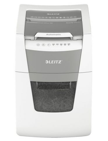 Leitz 80110000 tocătoare de hârtie Distrugere încrucișată 22 cm Gri, Alb Leitz - 2