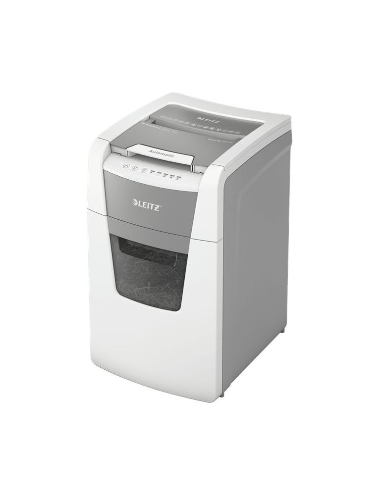 Leitz 80130000 tocătoare de hârtie Distrugere încrucișată 22 cm Gri, Alb