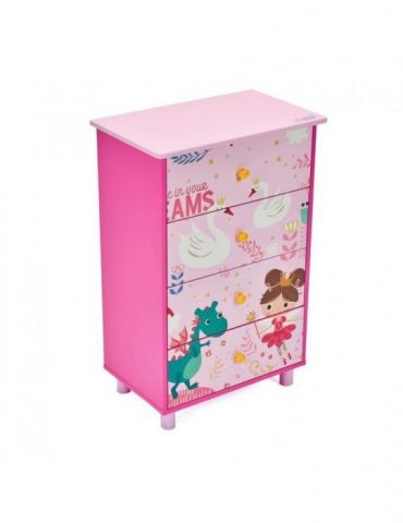 Comoda 4 sertare believe in your dreams U-grow - 1