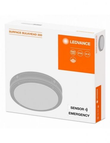 Plafoniera led ledvance cu senzor si kit de emergenta autonomie Osram - 1