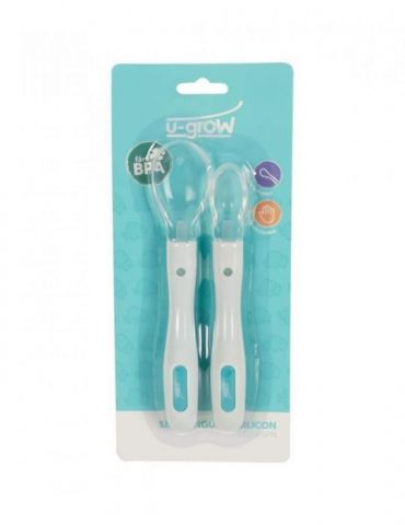 Set 2 lingurite silicon u-grow u1154-spn U-grow - 1 - Tik.ro