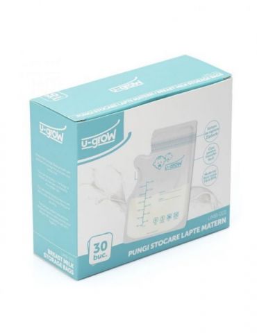 Pungi stocare lapte matern 30buc umb-001 U-grow - 1