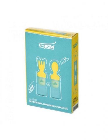 Set portabil lingurita si furculita a-1301 U-grow - 1