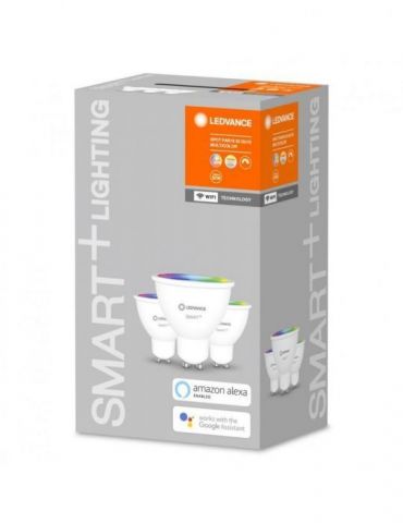 Set 3x spoturi led ledvance smart+ wifi spot gu10 multicolour Osram - 1