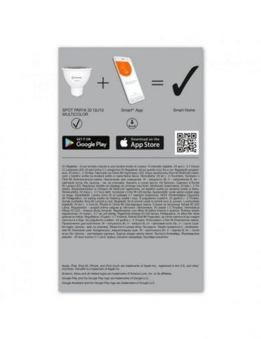 Set 3x spoturi led ledvance smart+ wifi spot gu10 multicolour Osram - 1