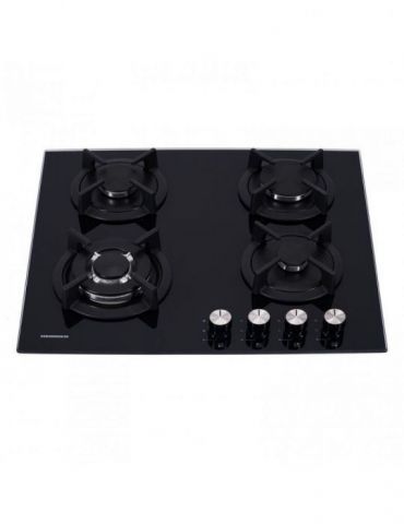 Plita incorporabila heinner hbh-s584wi-gbk gaz 4 arzatoare wok gratar fonta Heinner - 1