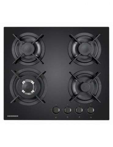 Plita incorporabila heinner hbh-v4iwfgbk gaz 4 arzatoare wok gratar fonta Heinner - 1