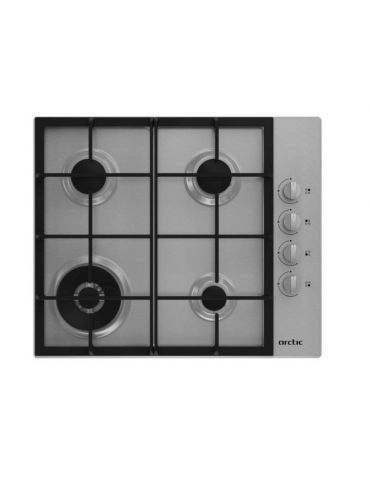 Plita incorporabila arctic argw64125sx gaz 4 arzatoare wok inox Arctic - 1
