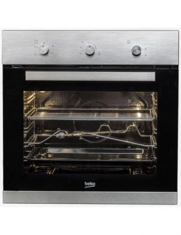 Cuptor incorporabil pe gaz beko big22102x capacitate 66 l control Beko - 1