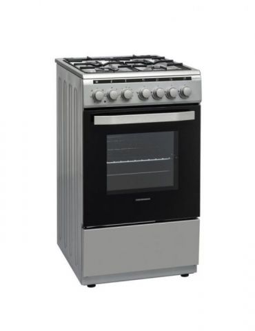 Aragaz mixt heinner hfsc-v60litgc-sl 50x60cm 4 arzatoare suport email capac Heinner - 1 - Tik.ro