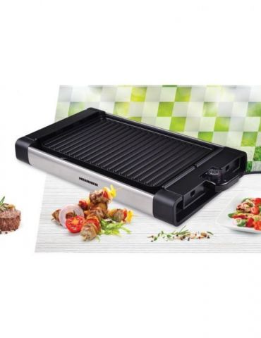 Grill electric heinner heg-f1800 1800w placa detasabila aluminiu turnat cu Heinner - 1