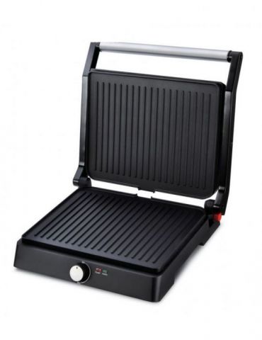 Grill electric heinner hepg-f2000bkss 2000w temperatura reglabila placi aluminiu turnat Heinner - 1