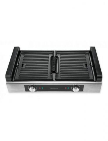 Grill electric heinner hseg-1800ss functie filtrare fum 2 placi detasabile Heinner - 1 - Tik.ro