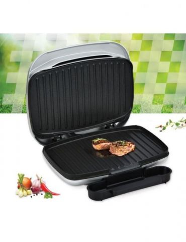 Gratar electric heinner ariagrill heg-f1000sl placi turnate fixe invelis antiaderent Heinner - 1