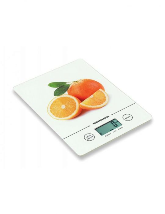 Cantar de bucatarie heinner nova 5 hks-5-org platforma din sticla Heinner - 1