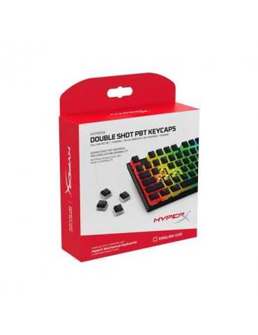 Hyperx double-shot pbt keycaps accesoriu tastatura compatibile cu tastaturile mecanice Kingston - 1