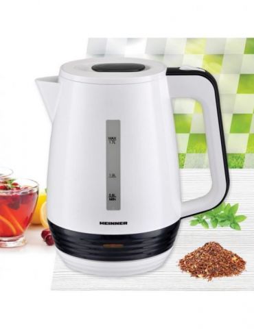 Fierbator electric heinner hek-17wh capacitate: 1.7l plastic alb Heinner - 1