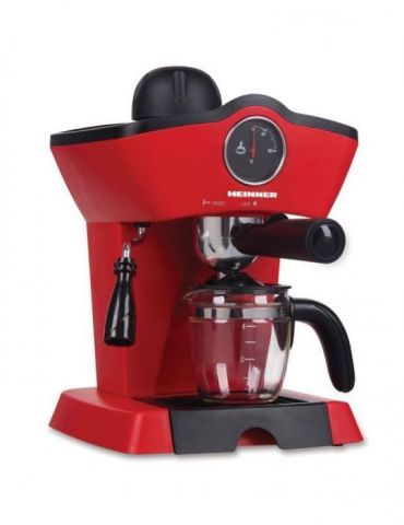 Espressor heinner hem-200rdputere: 800 w capacitate rezervor detasabil transparent : Heinner - 1