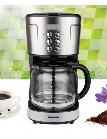 Cafetiera digitala heinner hcm-d915bks control electronic timer programabil functie setare Heinner - 1