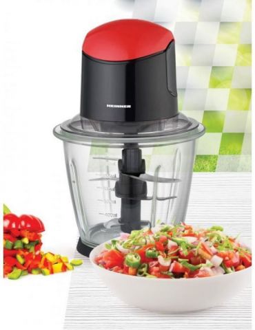 Tocator de legume heinner hmc-k500bkr capacitate: 1.5l bol din sticla Heinner - 1 - Tik.ro