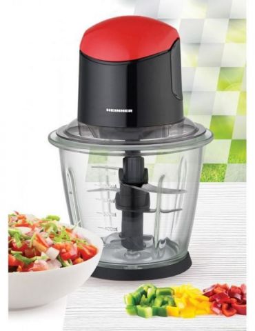 Tocator de legume heinner hmc-k500bkr capacitate: 1.5l bol din sticla Heinner - 1