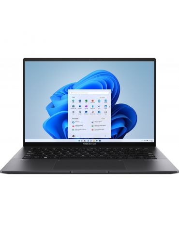 Laptop ASUS Zenbook 14 OLED UM3402YA-KM176W,AMD Ryzen 5 5625U,14",RAM 8GB,SSD 512GB,AMD Radeon Graphics,Win 11 Home,Jade Black A
