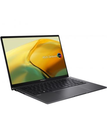 Laptop ASUS Zenbook 14 OLED UM3402YA-KM175W, AMD Ryzen 7 5825U, 14",RAM 16GB,SSD 1TB,AMD Radeon Graphics,Win 11,Jade Black Asus 