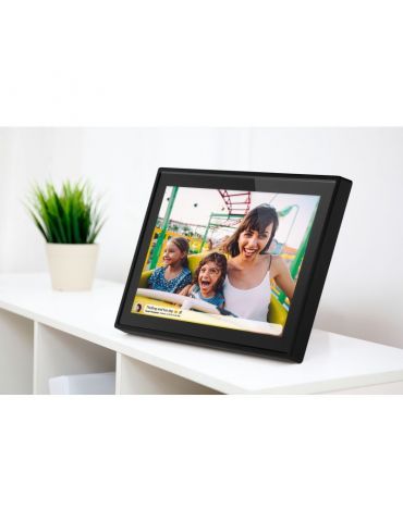 Braun DigiFrame 1019 rame foto digitale Negru 25,6 cm (10.1") Ecran tactil Wi-Fi Braun - 3