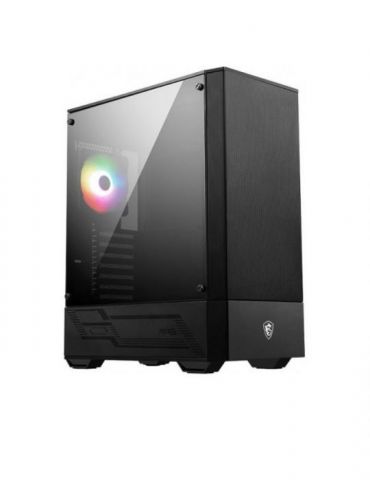 Msi mag shield 110r global 2xusb 2.0 1xusb 3.0 2x120mm argb fan argb control board tempered glass window brown box rohs mag s Ms - Tik.ro