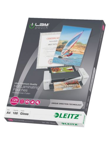 Leitz iLAM UDT folii de laminat tip plic 100 buc. Leitz - 1 - Tik.ro