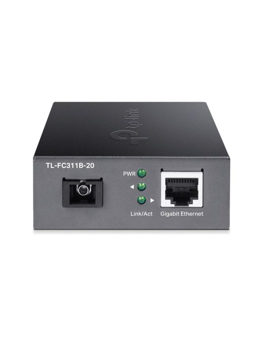 TP-Link TL-FC311B-20 convertoare media pentru rețea 1000 Mbit/s 1550 nm Monomodală Negru Tp-link - 3