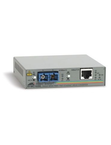 Allied Telesis AT-MC103XL convertoare media pentru rețea 100 Mbit/s 1310 nm Allied telesis - 1